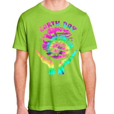 Colorful Retro Earth Day Animals Adult ChromaSoft Performance T-Shirt