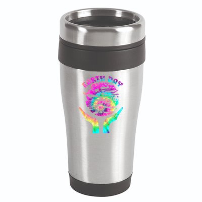 Colorful Retro Earth Day Animals 16oz Travel Tumbler