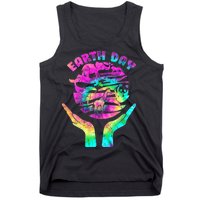 Colorful Retro Earth Day Animals Tank Top