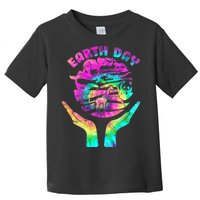 Colorful Retro Earth Day Animals Toddler T-Shirt