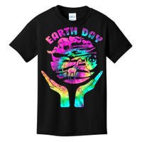 Colorful Retro Earth Day Animals Kids T-Shirt