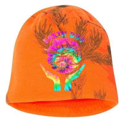 Colorful Retro Earth Day Animals Kati - Camo Knit Beanie