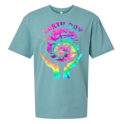 Colorful Retro Earth Day Animals Sueded Cloud Jersey T-Shirt