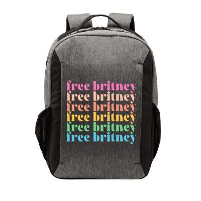 Colorful Retro Free Britney Logo Vector Backpack