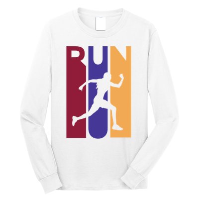 Colorful Run  Long Sleeve Shirt