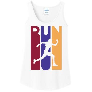 Colorful Run  Ladies Essential Tank