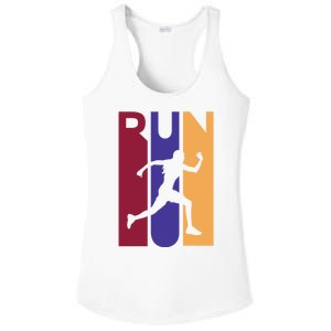 Colorful Run  Ladies PosiCharge Competitor Racerback Tank