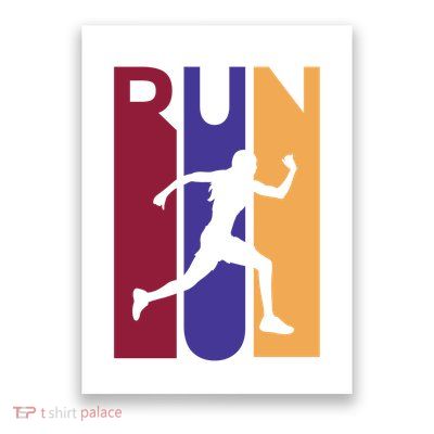 Colorful Run  Poster