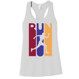 Colorful Run  Women's Racerback Tank