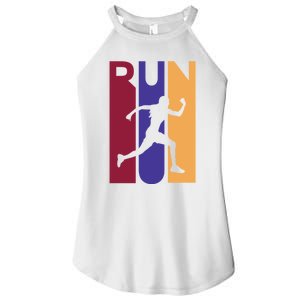 Colorful Run  Women's Perfect Tri Rocker Tank