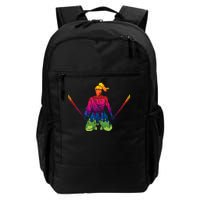 Colorful Samurai Katanas Swords Warrior Daily Commute Backpack