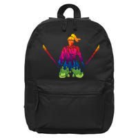 Colorful Samurai Katanas Swords Warrior 16 in Basic Backpack