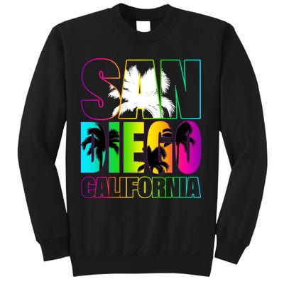 Colorful San Diego California Sweatshirt