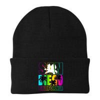 Colorful San Diego California Beanie
