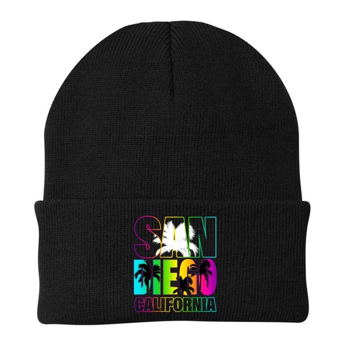 Colorful San Diego California Beanie