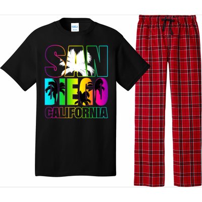 Colorful San Diego California Pajama Set