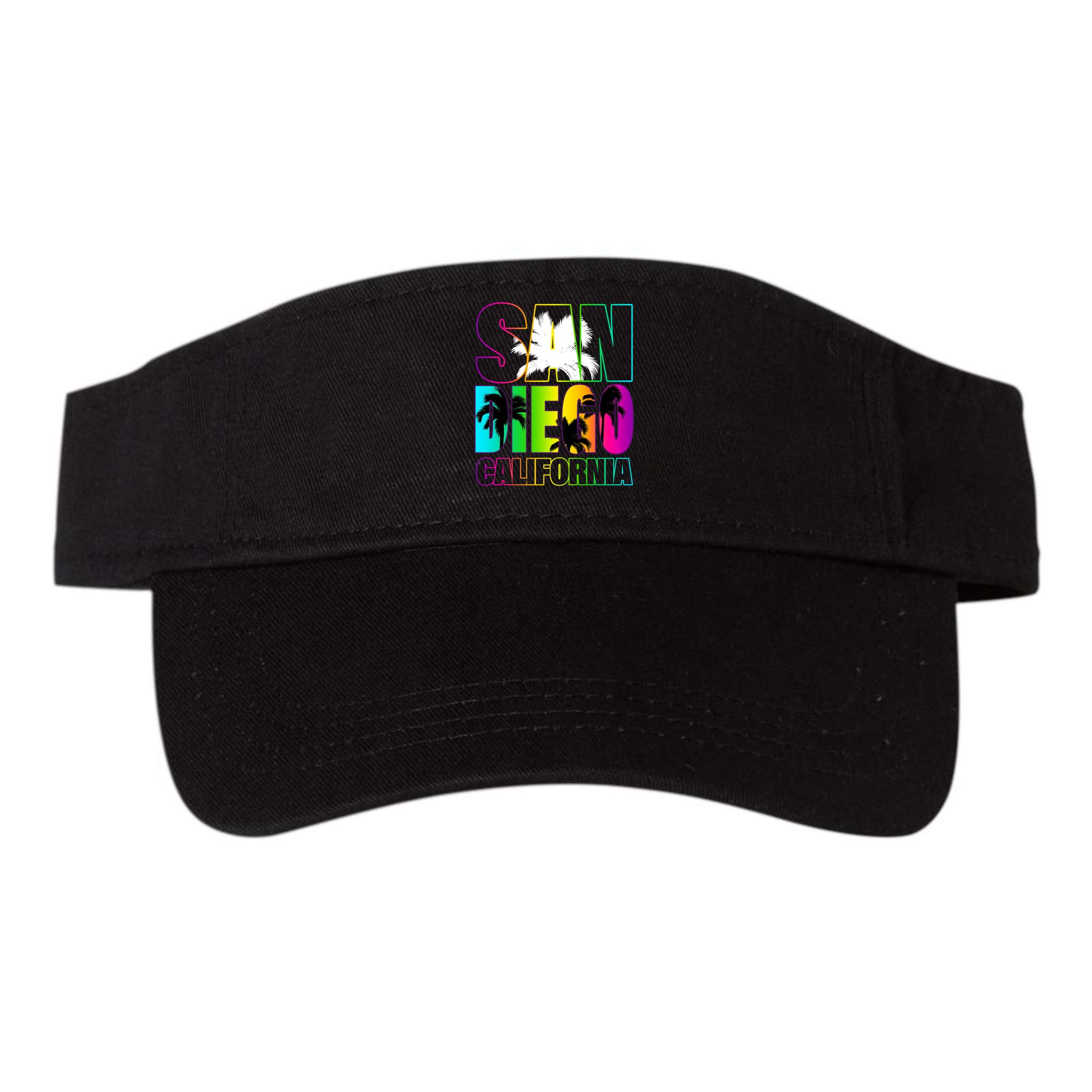 Colorful San Diego California Visor