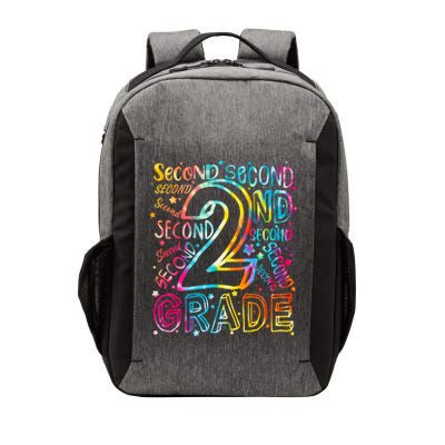 Colorful Second 2nd Grade Word Art Vector Backpack