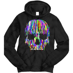 Colorful Skull Head Tie Dye Hoodie