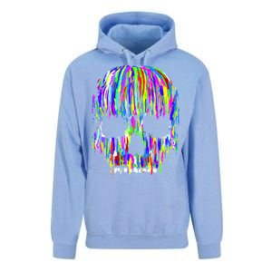 Colorful Skull Head Unisex Surf Hoodie