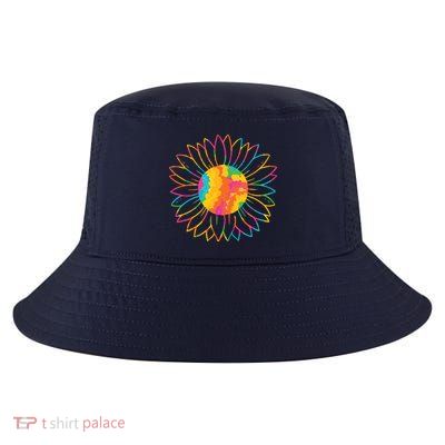 Colorful Sunflower Cool Comfort Performance Bucket Hat