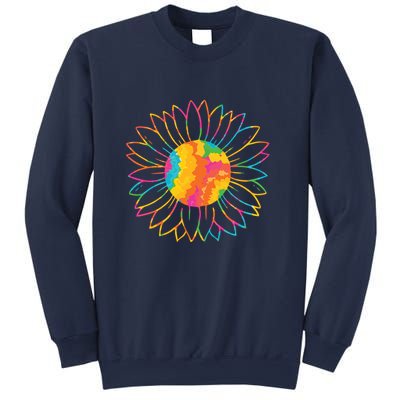 Colorful Sunflower Sweatshirt