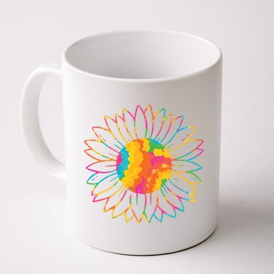 Colorful Sunflower Coffee Mug