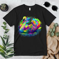 Colorful Swan Premium T-Shirt