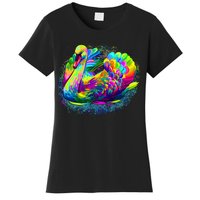 Colorful Swan Women's T-Shirt