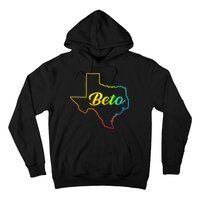 Colorful Texas Senate Beto Rainbow Hoodie