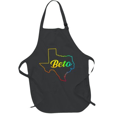 Colorful Texas Senate Beto Rainbow Apron