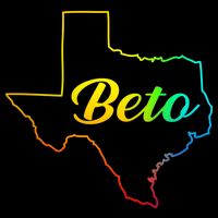 Colorful Texas Senate Beto Rainbow Baby Bodysuit