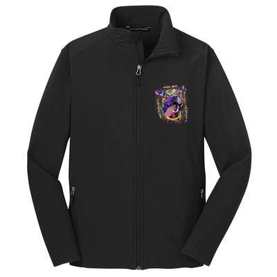 Colorful Texture Boxer Dog Rescues Are My Favorite Breeds Core Soft Shell Jacket