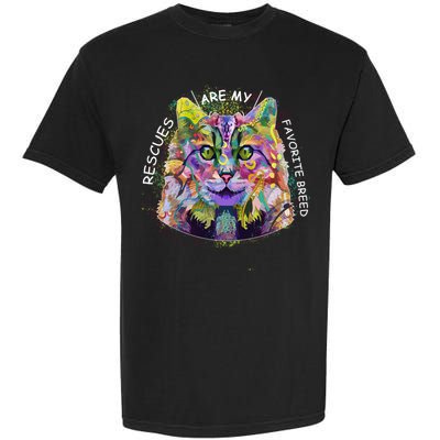 Colorful Texture Cat Rescues Are My Favorite Garment-Dyed Heavyweight T-Shirt