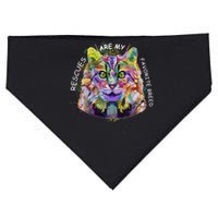 Colorful Texture Cat Rescues Are My Favorite USA-Made Doggie Bandana