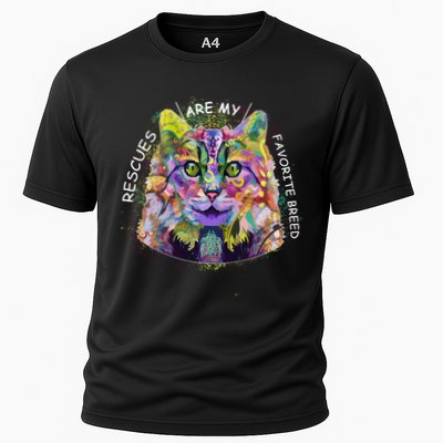 Colorful Texture Cat Rescues Are My Favorite Performance Shirt