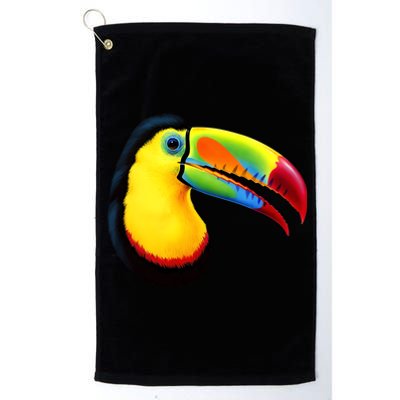 Colorful Toucan Platinum Collection Golf Towel