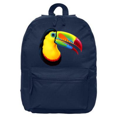 Colorful Toucan 16 in Basic Backpack