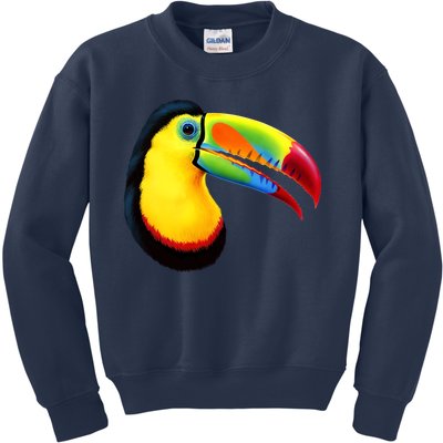 Colorful Toucan Kids Sweatshirt