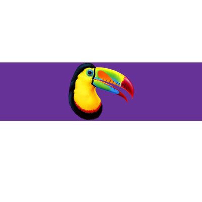 Colorful Toucan Bumper Sticker