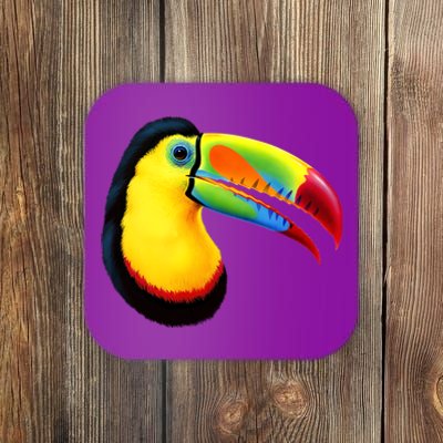 Colorful Toucan Coaster