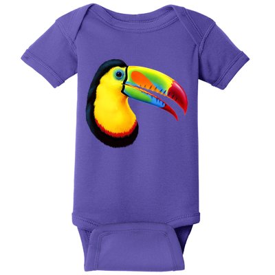 Colorful Toucan Baby Bodysuit