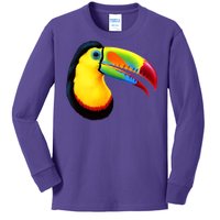 Colorful Toucan Kids Long Sleeve Shirt