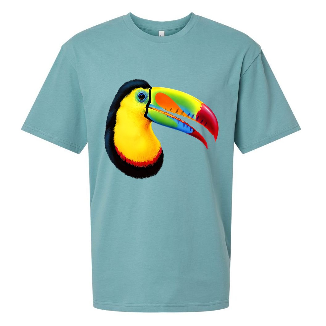 Colorful Toucan Sueded Cloud Jersey T-Shirt