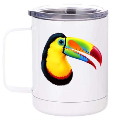 Colorful Toucan 12 oz Stainless Steel Tumbler Cup