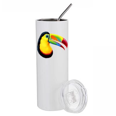 Colorful Toucan Stainless Steel Tumbler