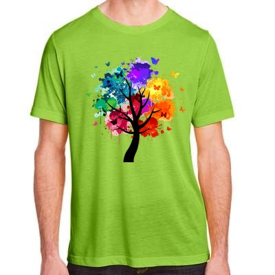 Colorful Tree Of Life Adult ChromaSoft Performance T-Shirt