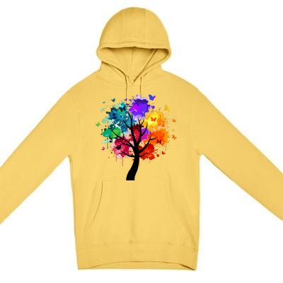 Colorful Tree Of Life Premium Pullover Hoodie