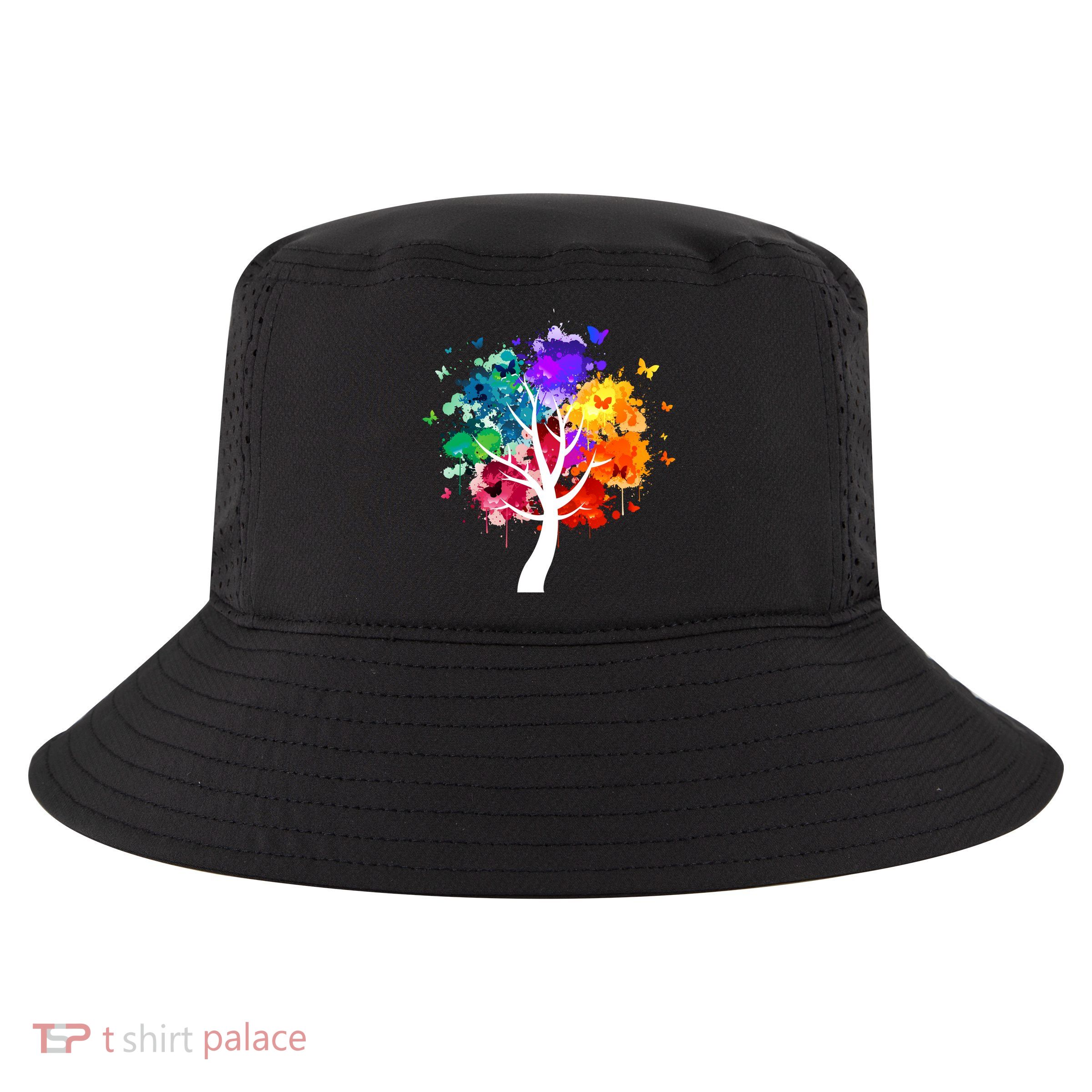 Colorful Tree Of Life Cool Comfort Performance Bucket Hat