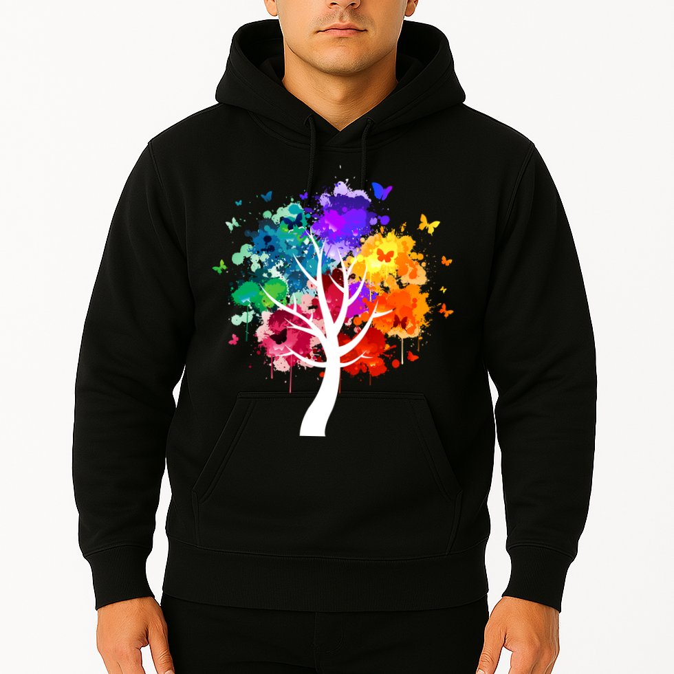 Colorful tree of life Hoodie